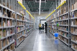 모스크바의 Perekrestok.ru 온라인 슈퍼마켓 다크 스토어