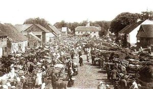 1910~1912년경 가르그주다이의 시장날 모습