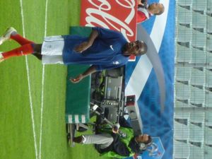 2011년 프랑스 U-21 축구 국가대표팀에서 뛰는 카쿠타