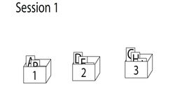 세 개의 세션을 보여주는 애니메이션