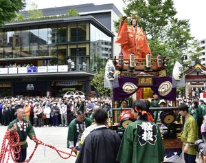 간다 마쓰리 간다 마츠에초회 「하고로모 다시」(2023년 5월 14일 촬영)