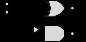 반감산기 논리 회로도