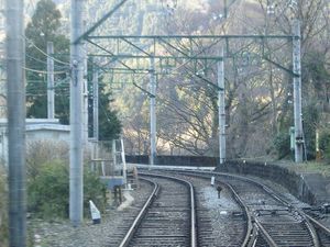 센닌다이 신호 정차장