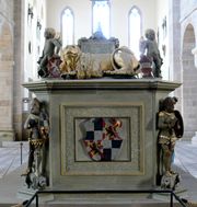 하일스브룬 수도원에 있는 게오르크 프리드리히의 석관