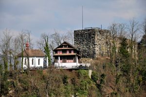 교회, 식당 및 성