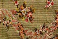 프랑스 비단 브로케이드 - 리옹, 1760–1770