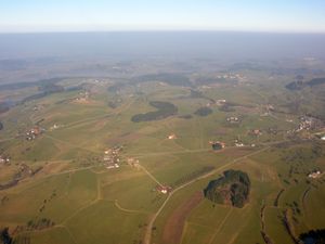 고사우 상공 항공 사진