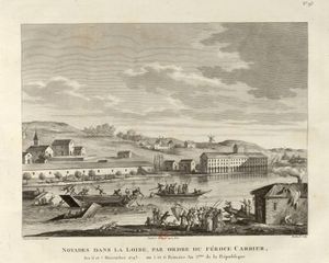 낭트의 익사형을 그린 그림