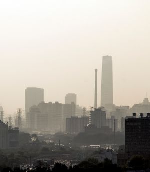 통저우 구에서 촬영한 관좡역 (아래)