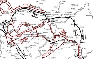 1849년 7월 17일부터 8월 2일까지 아르투르 괴르게이의 북부 헝가리 작전과 러시아 군과의 전투