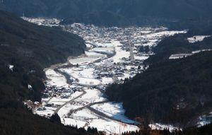 기후현 쿠라이 산에서 찍은 구구노 사진