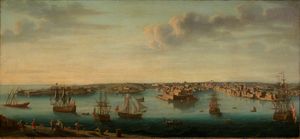 1750년 그랜드하버.