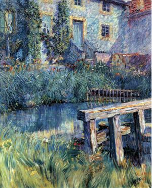 도미니크 랑의 작품 The Dam(1913), 박물관 소장