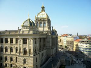 신관에서 바라본 국립박물관 역사관 전경 (2019)