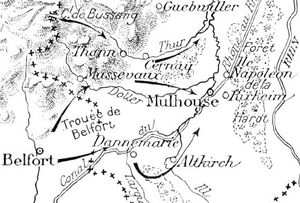 1914년 8월 8일, 프랑스의 뮐루즈 점령