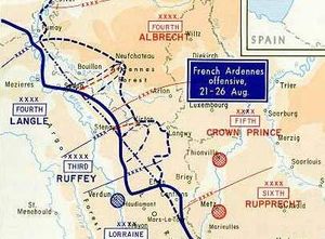 아르덴 전투, 1914