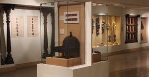 목공예 전시관의 모습