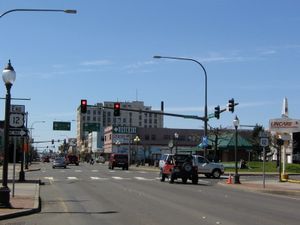 워싱턴 주 애버딘의 US 101에서 시작하는 국도 제12호선 서쪽 종점