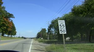 클락스빌 북쪽의 79번 국도 (거스리 고속도로)