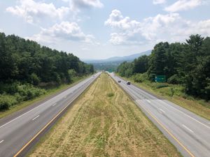 버몬트주 배닝턴의 남쪽으로 향하는 7번 국도