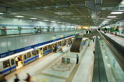 2009년 반난선 승강장