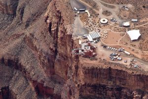 그랜드 캐니언 스카이워크의 항공 사진