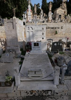 파올라의 아돌로라타 묘지에 있는 데마르코의 묘지