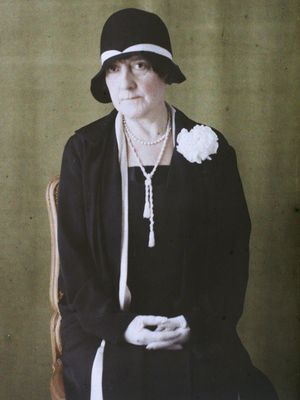 오토크롬 초상화, 조르주 슈발리에, 1929년