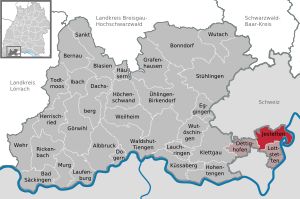 발트슈트 지구의 예슈테텐