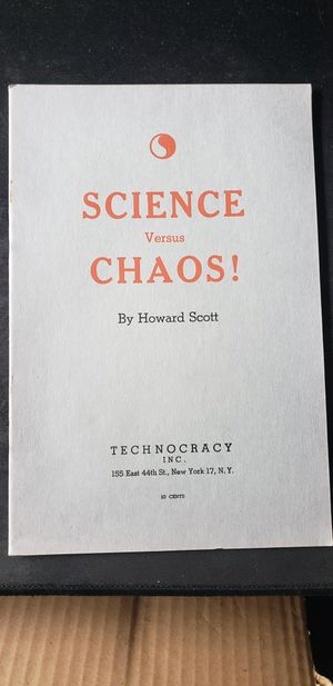 과학 대 혼돈! 하워드 스콧 저