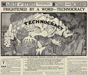 샌프란시스코 이그재미너}}에 게재된 기술관료에 관한 기사