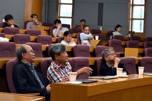 KIMS실험 창립자 (왼쪽) 서울대 김선기 교수, (가운데) 경북대 김홍주 교수, (오른쪽) 세종대 김영덕 교수이다.