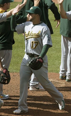 오클랜드 애슬레틱스 시절 (2016년 5월 7일)