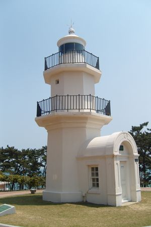 울산 울기등대 구 등탑