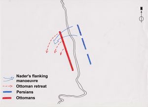 말라예르 계곡 전투의 군사 도해