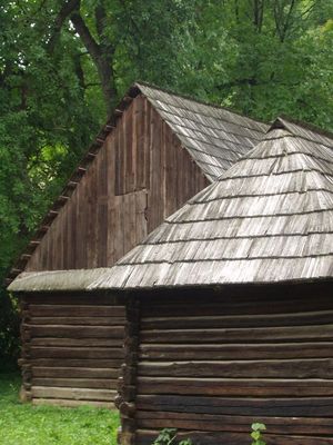 루마니아의 셰이크 지붕