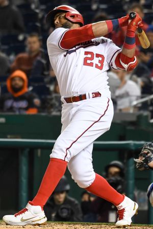 2022년 워싱턴 내셔널스 시절의 크루스