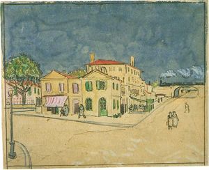 반 고흐의 수채화, 유화 이후 제작