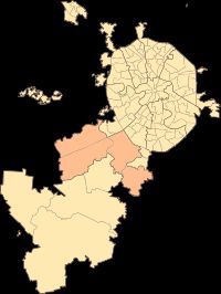 노보모스크바 행정 구역