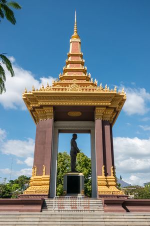 프놈펜의 노로돔 시아누크 기념관