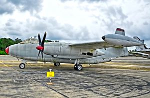 국립 해군 항공 박물관에 전시된 A-2B 새비지 (BuNo 130418)