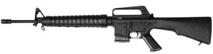 노린코 Type CQ M311-1 .223-Remington 반자동 소총 - 이탈리아 민간 시장 모델, 5발 DPMS 투명 플라스틱 탄창 장착