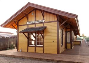 2014년에 복원된 랭커심 차고지 건물