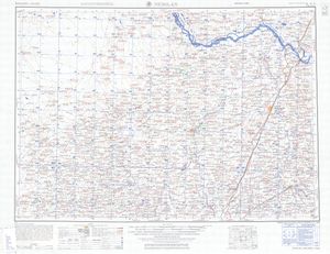 룽완}}) NUNG-AN (Lung-wan)) 지도 (AMS, 1956)