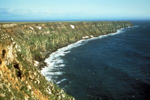 베링해 절벽, 누니바크섬