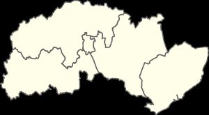 1993년부터 2014년까지 뉴리 몬 구역의 DEAs 지도