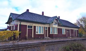 뉴마켓역 전 역사 모습