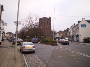 하이 스트리트와 세인트 메리 스트리트 교차로 및 세인트 니콜라스 섬