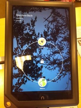 눅 HD+ 잠금 화면