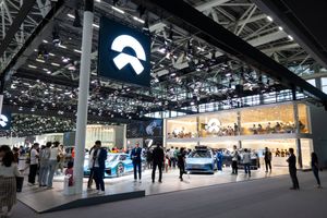 2023년 광저우 국제 모터쇼에서 니오